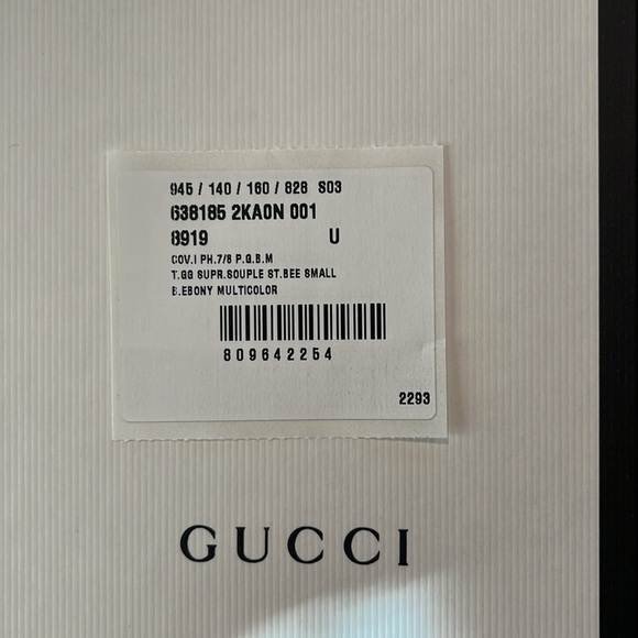 Gucci Tan and Black Bee Motif Phone Case - Picture 9 of 9
